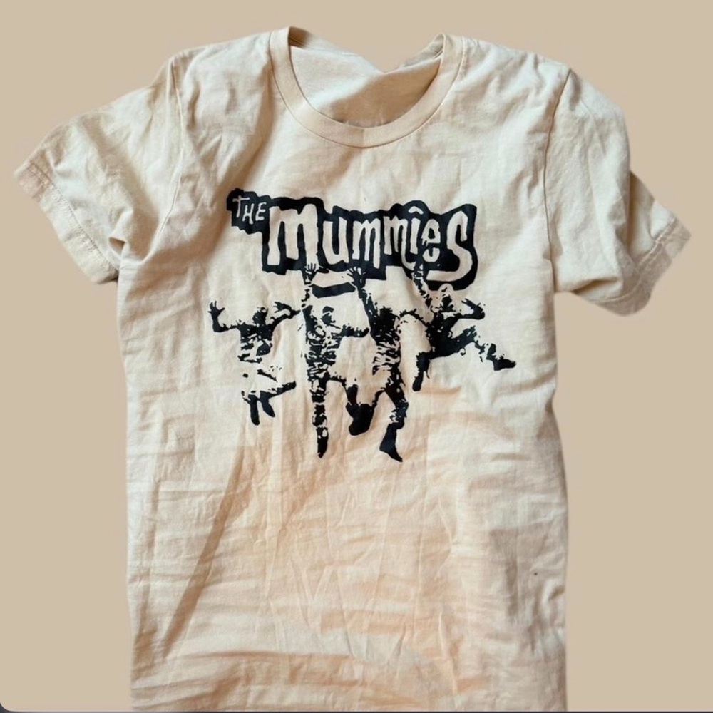 The Mummies Bella Canvas Beige Crewneck Tee